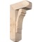 Ekena Millwork Merced Craftsman Smooth Bracket w/ Offset Brace, Douglas Fir, 7 1/2"W x 18"D x 30"H BKT0806X18X30MRC04SDF - alternate 1